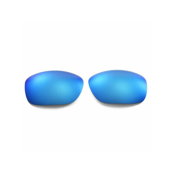 Walleva Ice Blue Polarized Replacement Lenses for Oakley Pit Bull OO9127 Sunglasses
