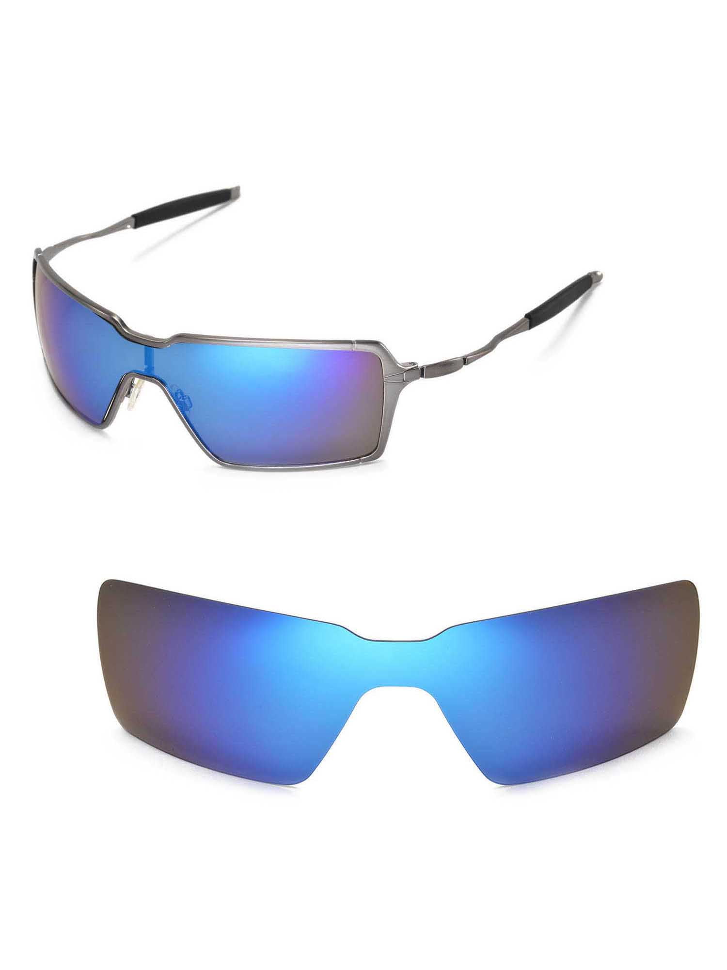 Walleva Brown Polarized Replacement Lenses for Oakley Probation