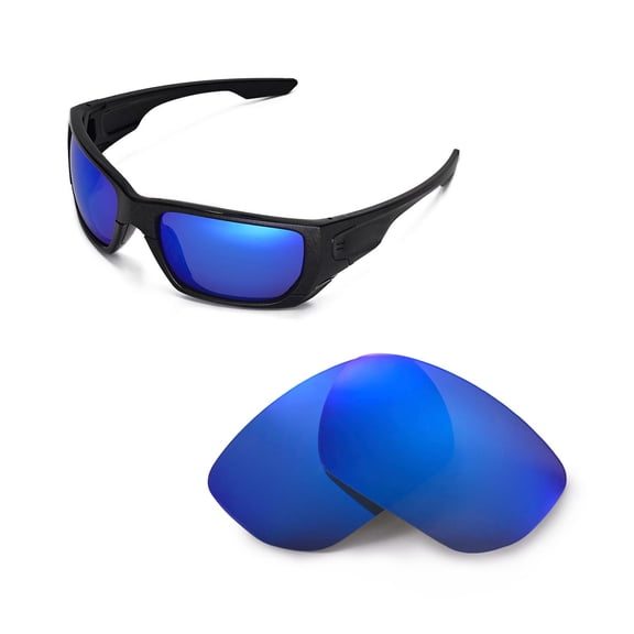 Walleva Ice Blue Polarized Replacement Lenses for Oakley Style Switch Sunglasses