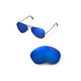 thumbnail image 1 of Walleva Ice Blue Polarized Replacement Lenses for Ray-Ban Aviator Large Metal RB3025 58mm Sunglasses, 1 of 7