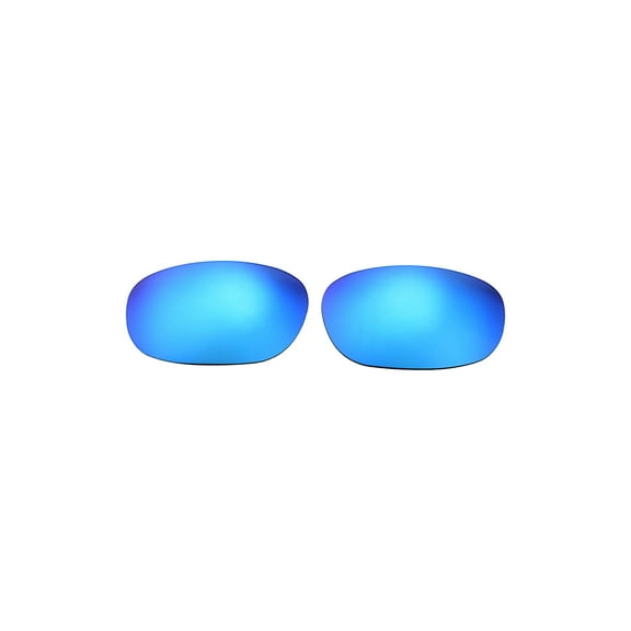 Walleva Ice Blue Polarized Replacement Lenses for Ray-Ban RB2027 62mm Sunglasses