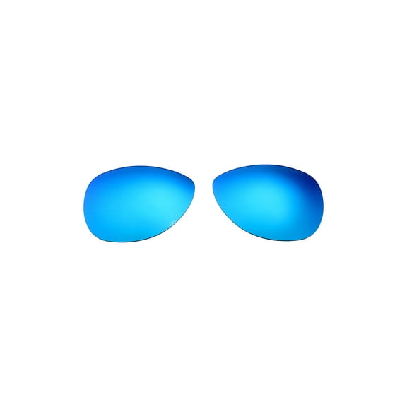 Walleva Ice Blue Polarized Replacement Lenses for Ray-Ban RB3362 Cockpit 56mm Sunglasses
