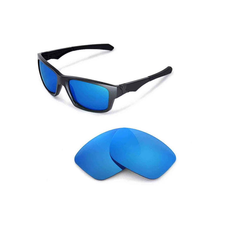 Walleva Ice Blue Replacement Lenses for Oakley Jupiter Squared Sunglasses