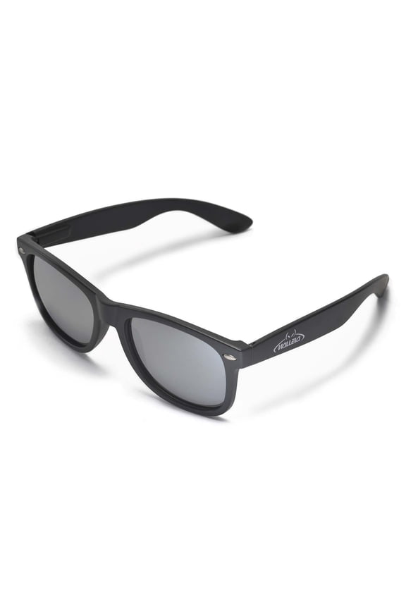 Kudo Sunglasses For Fishing/Biking/Hiking/Golf/Ski- Multiple Options Available (Black Frame + Titanium Lenses)