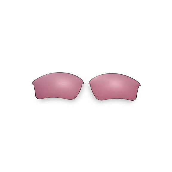 Walleva Pink Replacement Lenses for Oakley Half Jacket 2.0 XL OO9154 Sunglasses