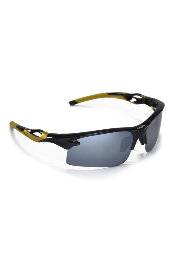 Polarized Sports Sunglasses For Fishing/Biking/Hiking/Golf/Ski - Multiple Options Available (Titanium Mirror Coated - Polarized)