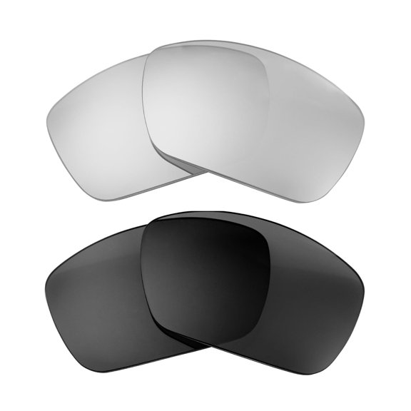 Walleva Polarized Titanium + Black Replacement Lenses For Costa Del Mar Cat Cay Sunglasses