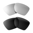 thumbnail image 1 of Walleva Polarized Titanium + Black Replacement Lenses For Maui Jim Cruzem Sunglasses, 1 of 5