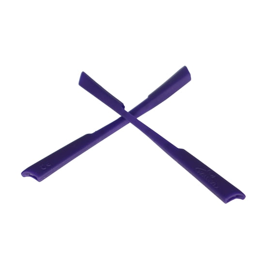 Walleva Purple Earsocks For Oakley M2 Sunglasses