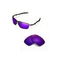 thumbnail image 1 of Walleva Purple Polarized Replacement Lenses For Oakley Badman Sunglasses, 1 of 6