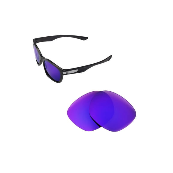 Walleva Purple Polarized Replacement Lenses For Oakley Garage Rock Sunglasses