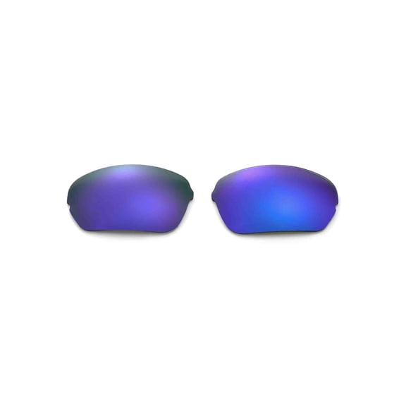 Walleva Purple Polarized Replacement Lenses For Oakley Half X Sunglasses