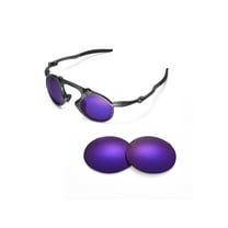 Walleva Purple Polarized Replacement Lenses For Oakley Madman Sunglasses