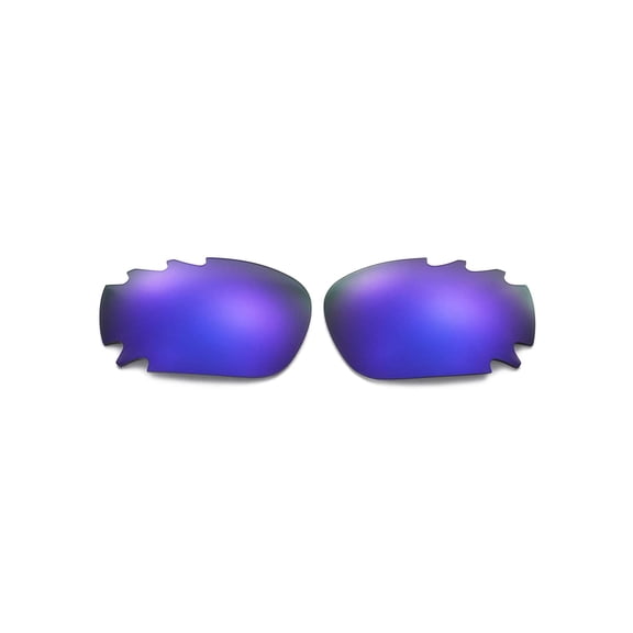 Walleva Purple Polarized Vented Lenses For Oakley Jawbone Sunglasses