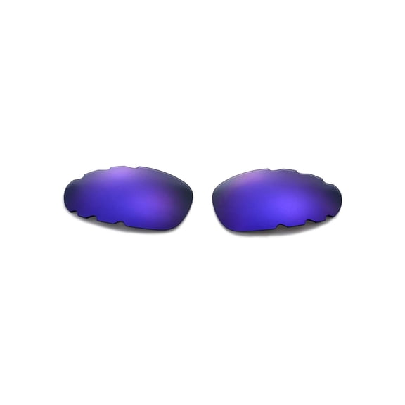 Walleva Purple Polarized Vented Replacement Lenses For Oakley Juliet Sunglasses