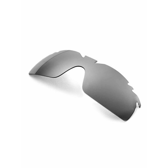Walleva Titanium Mirror Coated Polarized Vented Replacement Lenses for Oakley RadarLock XL Sunglasses