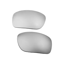 Walleva Titanium Mr.Shield Polarized Replacement Lenses for Oakley Shocktube Sunglasses