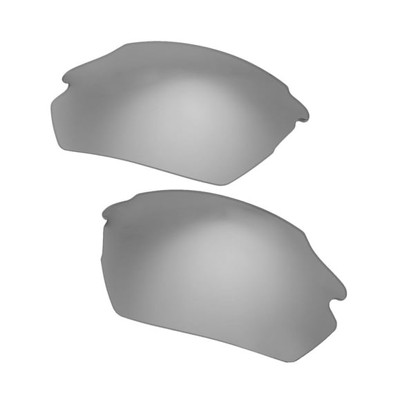 Walleva Titanium Mr. Shield Polarized Replacement Lenses for Smith Parallel Max Sunglasses