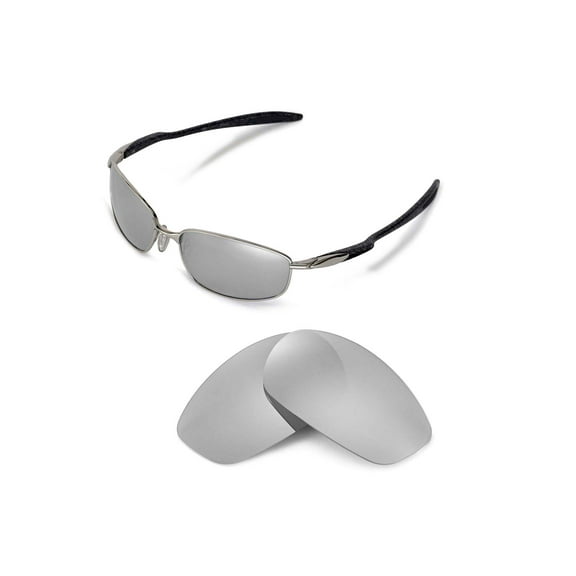 Walleva Titanium Polarized Replacement Lenses for Oakley Blender Sunglasses