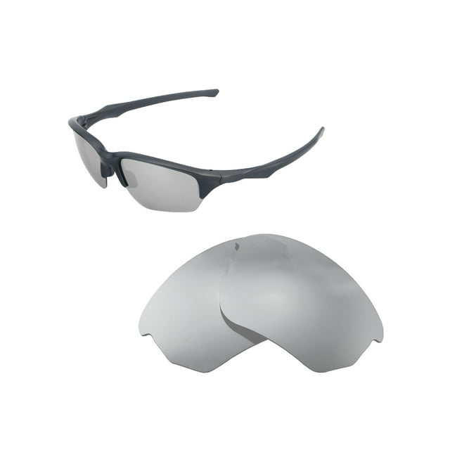 Walleva Titanium Polarized Replacement Lenses for Oakley Flak Beta Sunglasses