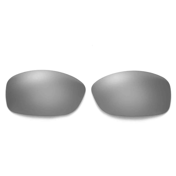 Walleva Titanium Polarized Replacement Lenses for Oakley Hijinx Sunglasses