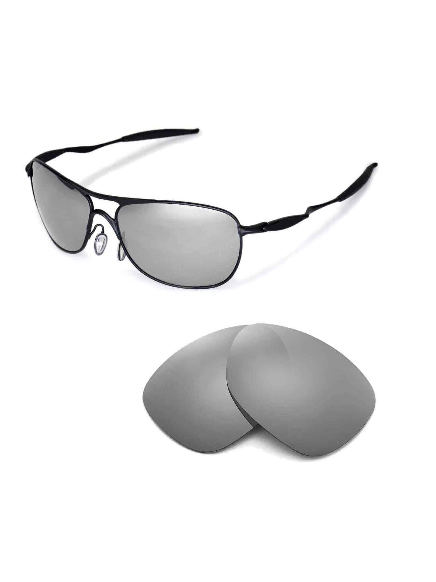 Walleva Titanium Polarized Replacement Lenses for Oakley New
