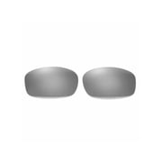 عدسات بديلة مستقطبة من Walleva لنظارات Oakley X Squared OO6011 الشمسية - تيتانيوم