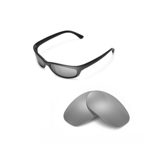 Walleva Titanium Polarized Replacement Lenses for Ray-Ban RB4115 Sunglasses