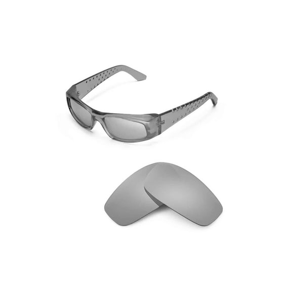 Walleva Titanium Polarized Replacement Lenses for Spy Optic MC Sunglasses