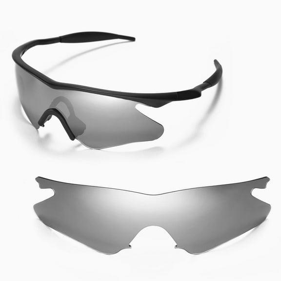 Walleva Titanium Replacement Lenses For Oakley M Frame Heater Sunglasses