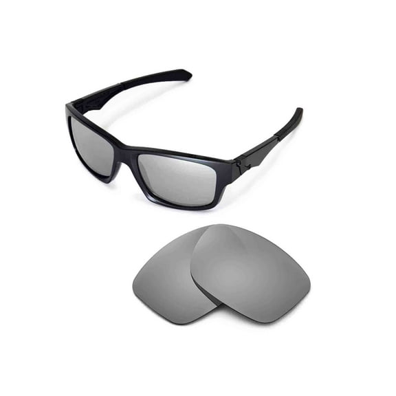 Walleva Titanium Replacement Lenses for Oakley Jupiter Squared Sunglasses
