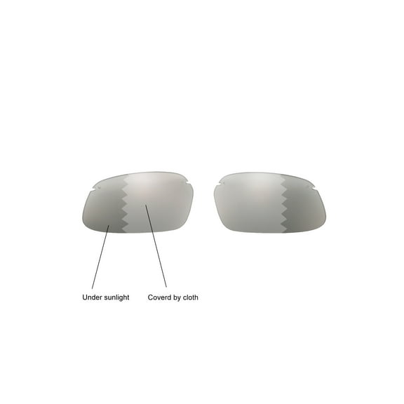 Walleva Transition/Photochromic Polarized Replacement Lenses for Maui Jim Kanaha Sunglasses