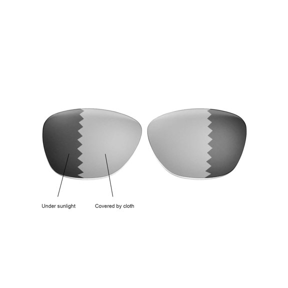 Walleva Transition/Photochromic Polarized Replacement Lenses for Oakley Frogskins Sunglasses