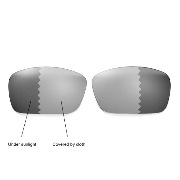 Walleva Transition/Photochromic Polarized Replacement Lenses for Oakley Fuel Cell Sunglasses