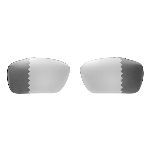 Walleva Transition/Photochromic Polarized Replacement Lenses for Oakley Jury OO4045 Sunglasses