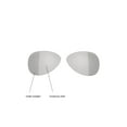 thumbnail image 1 of Walleva Transition/Photochromic Polarized Replacement Lenses for Oakley Kickback Sunglasses, 1 of 5