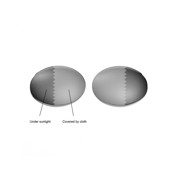 Walleva Transition/Photochromic Polarized Replacement Lenses for Oakley Mars Sunglasses