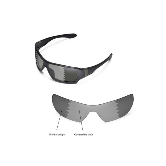Walleva Transition/Photochromic Polarized Replacement Lenses for Oakley Offshoot Sunglasses