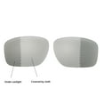 thumbnail image 1 of Walleva Transition/Photochromic Polarized Replacement Lenses for Oakley Sliver OO9262 Sunglasses, 1 of 6