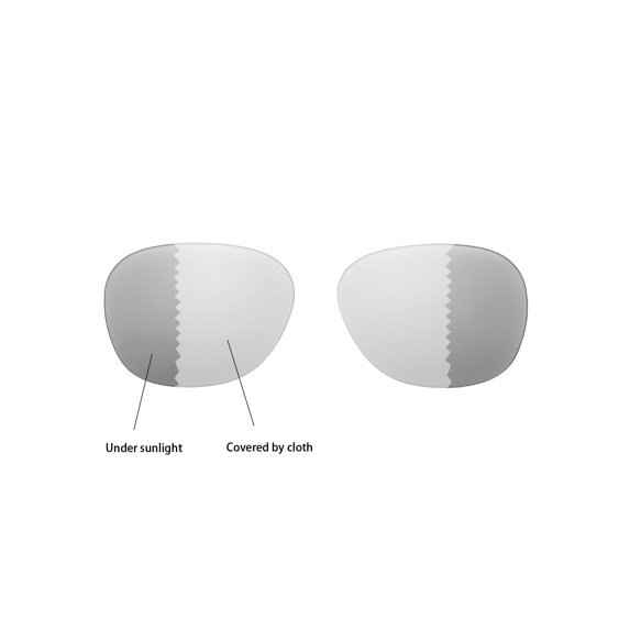 Walleva Transition/Photochromic Polarized Replacement Lenses for Oakley Stringer Sunglasses
