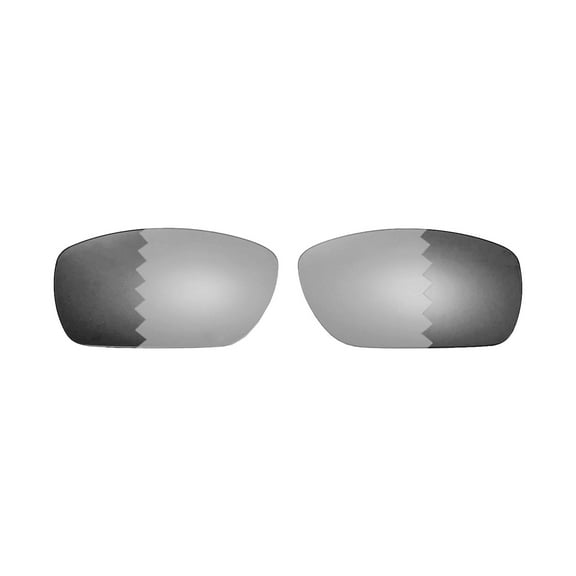 Walleva Transition/Photochromic Polarized Replacement Lenses for Oakley Tinfoil OO4083 Sunglasses