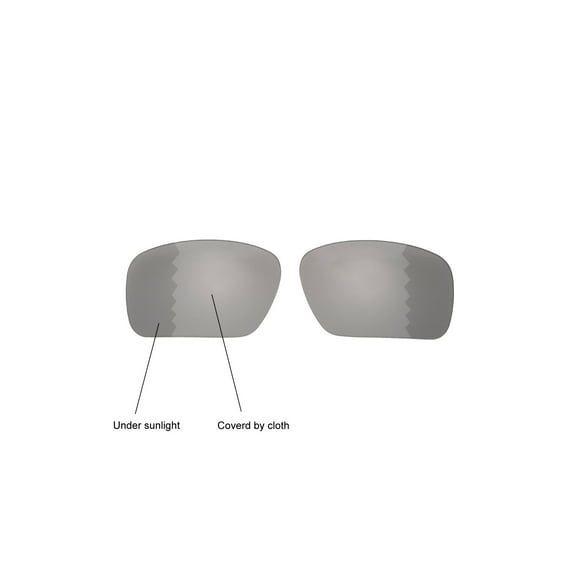 Walleva Transition/Photochromic Polarized Replacement Lenses for Oakley Triggerman Sunglasses