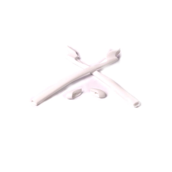 Walleva White Rubber Kit For Oakley Half Jacket 2.0 XL / Half Jacket 2.0 Sunglasses