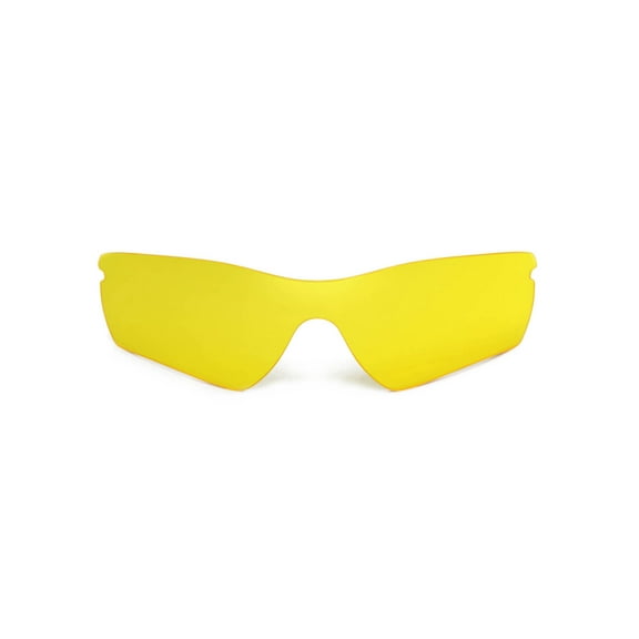 Walleva Yellow Non-Polarized Replacement Lenses for Oakley Radar Path Sunglasses