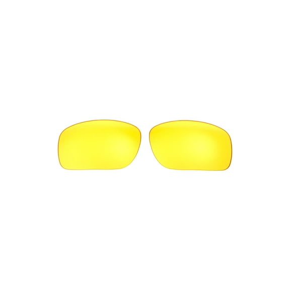 Walleva Yellow Non-Polarized Replacement Lenses for Oakley Shocktube Sunglasses