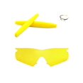 thumbnail image 1 of Walleva Yellow Replacement Lenses And Yellow Earsocks For Oakley M Frame Hybrid Sunglasses, 1 of 5