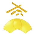 thumbnail image 1 of Walleva Yellow Replacement Lenses And Yellow Rubber Kit for Oakley Half Jacket XLJ Sunglasses, 1 of 5