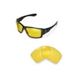 thumbnail image 1 of Walleva Yellow Replacement Lenses for Oakley Big Taco Sunglasses, 1 of 6