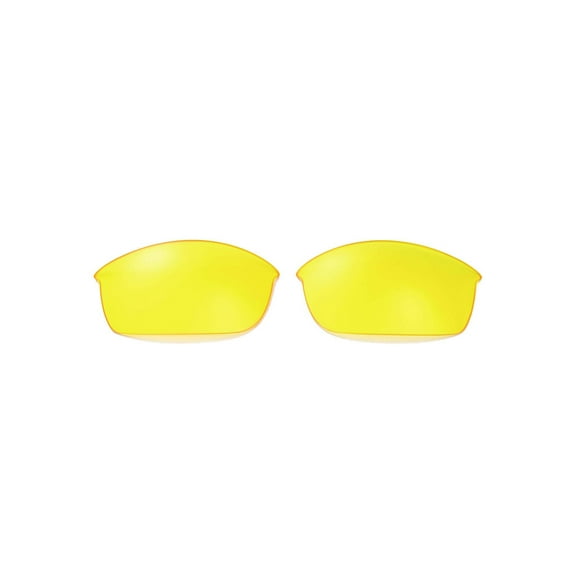 Walleva Yellow Replacement Lenses for Oakley Flak Jacket Sunglasses