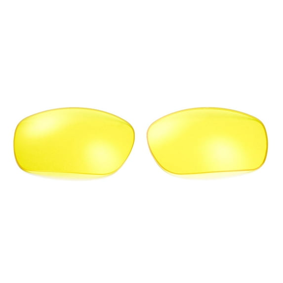 Walleva Yellow Replacement Lenses for Oakley Jawbone Sunglasses